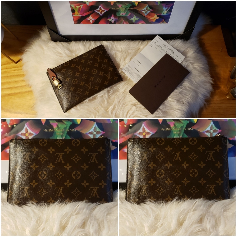 💯 Louis Vuitton Rare Carrousel Pochette Clutch